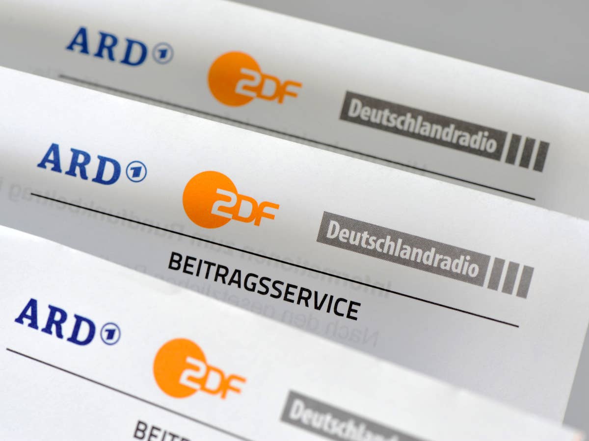 Schreiben vom Beitragsservice von ARD und ZDF.