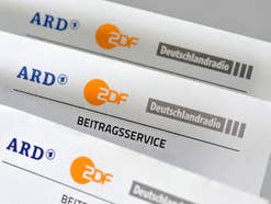 Schreiben vom Beitragsservice von ARD und ZDF.