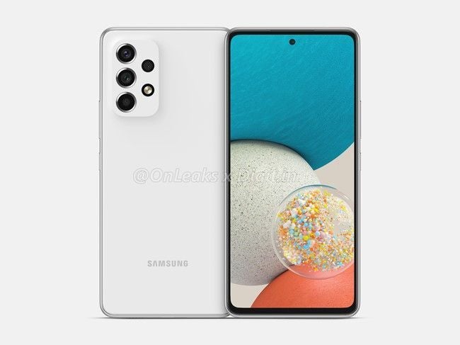 Samsung Galaxy A53 Renderbild