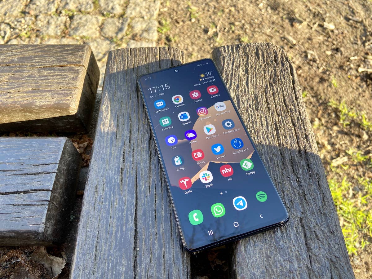 Galaxy A71 Titelbild