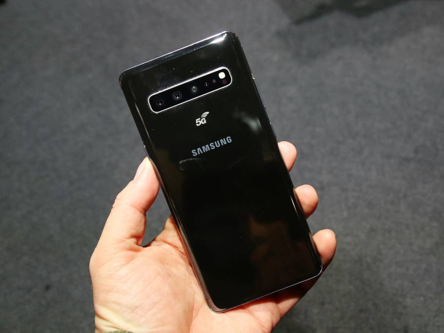 Hands-On Foto des Samsung Galaxy S10 5G