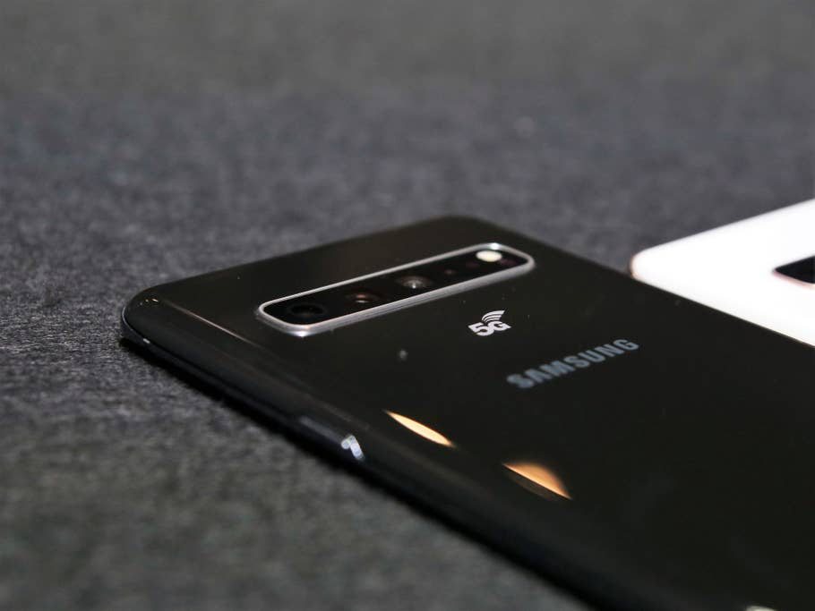 Hands-On Foto des Samsung Galaxy S10 5G