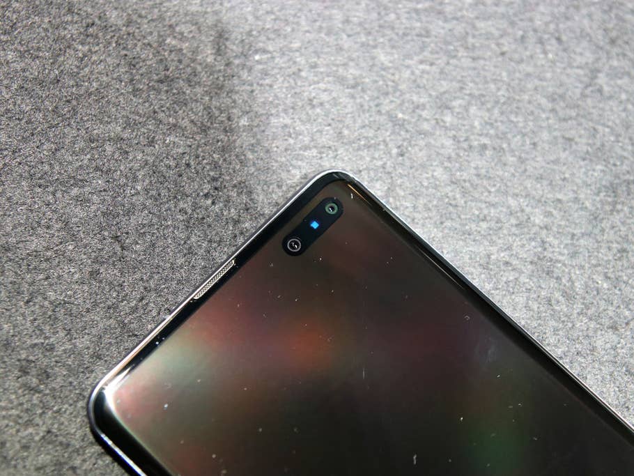 Hands-On Foto des Samsung Galaxy S10 5G