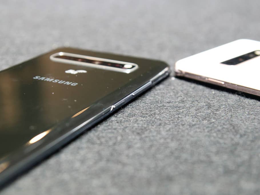 Hands-On Foto des Samsung Galaxy S10 5G