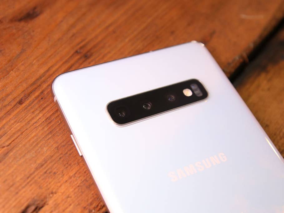 Hands-On Foto des Samsung Galaxy S10 Plus