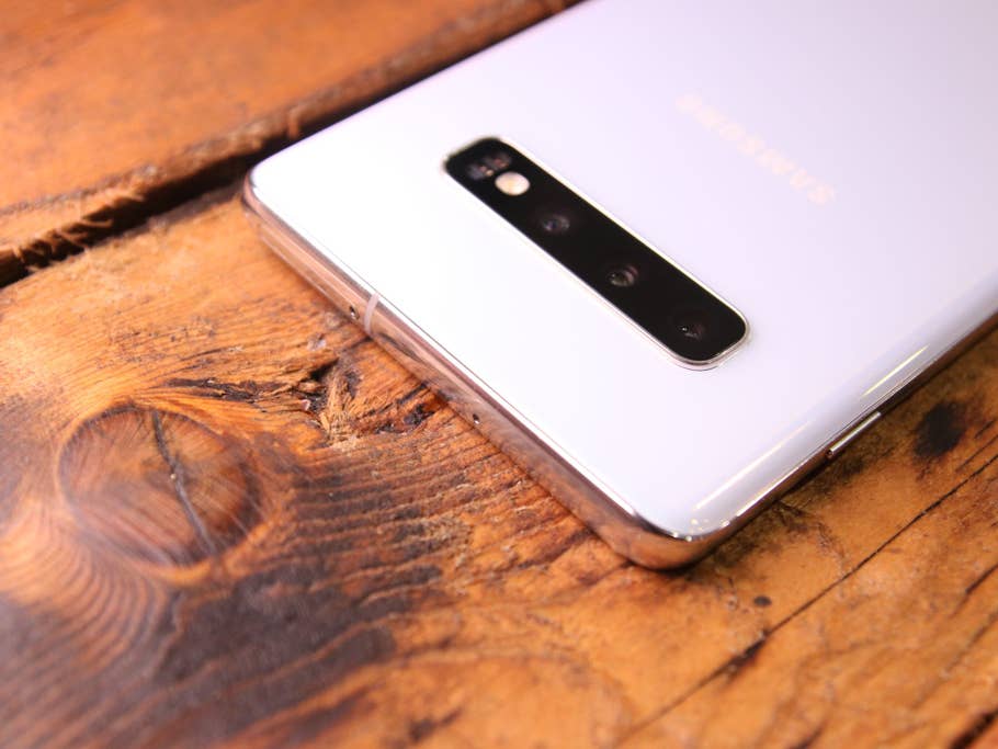 Hands-On Foto des Samsung Galaxy S10 Plus