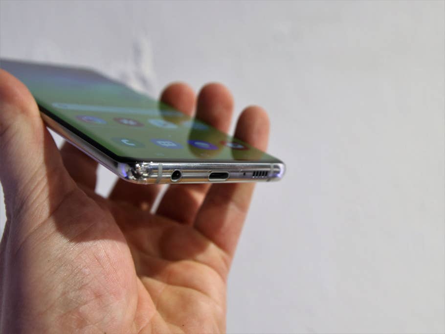 Hands-On Foto des Samsung Galaxy S10 Plus