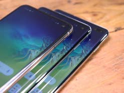 Foto vom Vergleich der Galaxy S10 Reihe