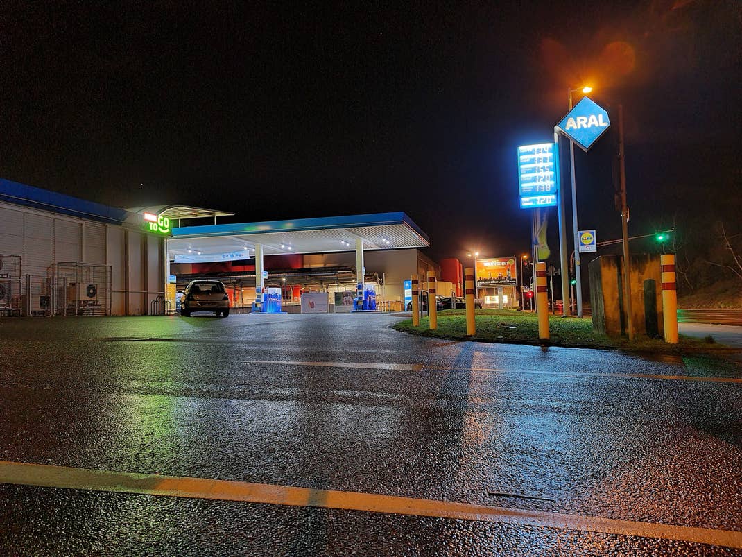Foto bei Nacht aufgenommen mit dem Galaxy S20 Ultra