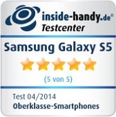 Galaxy S5 Testsiegel Galaxy S5 Testsiegel