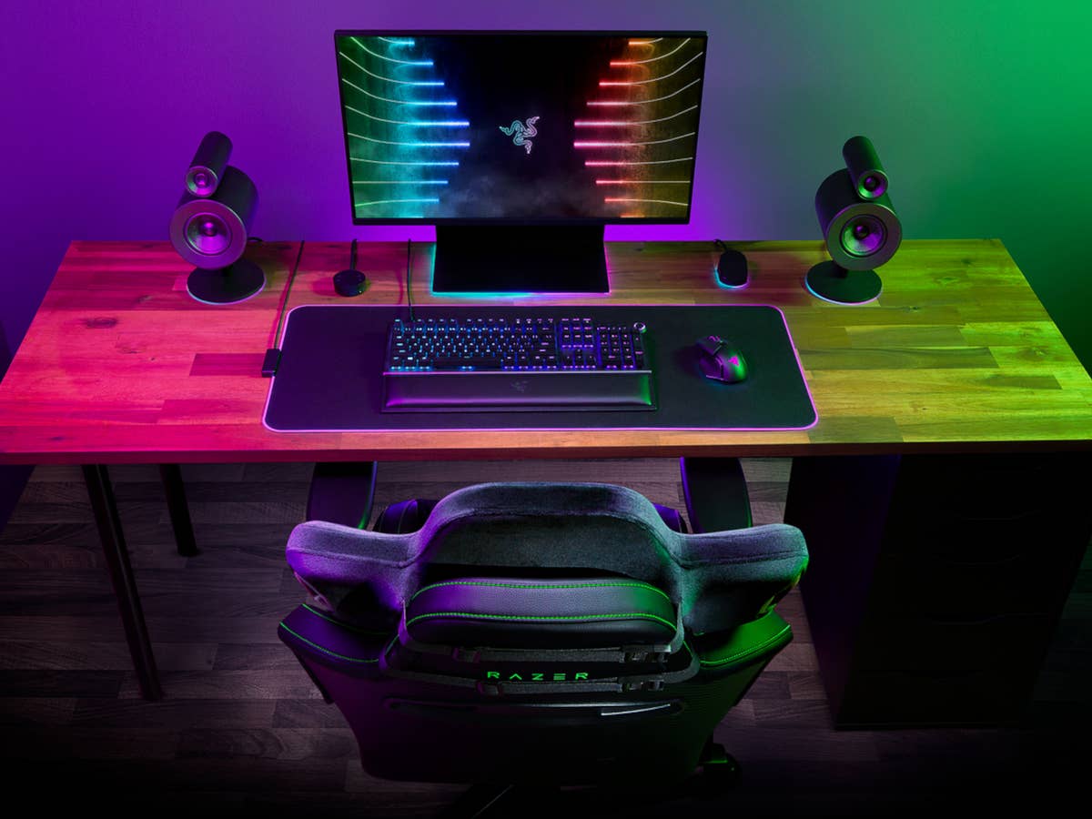 Ein Gaming Setup der Marke Razer.