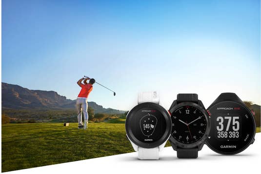 Garmin Approach S42, S12 und G12 in der Frontansicht.