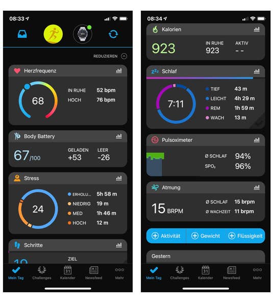 Garmin Connect App