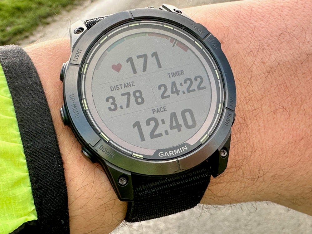 Workout-Modus auf der Garmin Enduro 2.