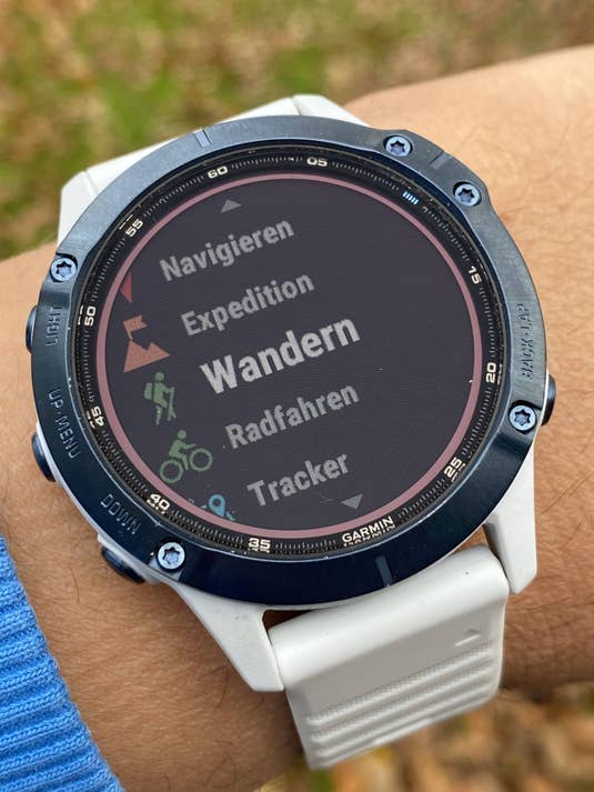 Garmin Fenix 6 Pro Solar - Sportarten