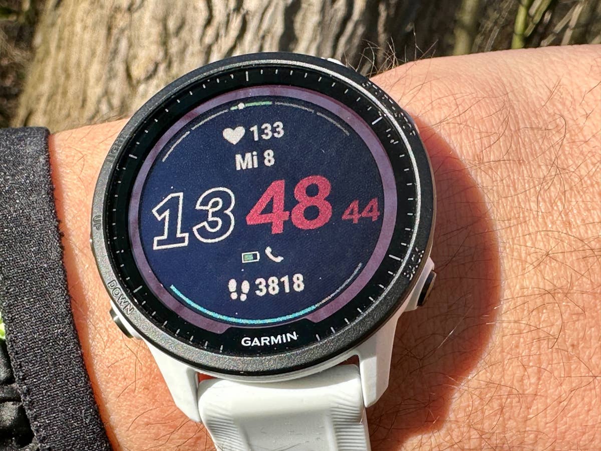 Garmin Forerunner 955 im Test am Handgelenk von Hayo Lücke.