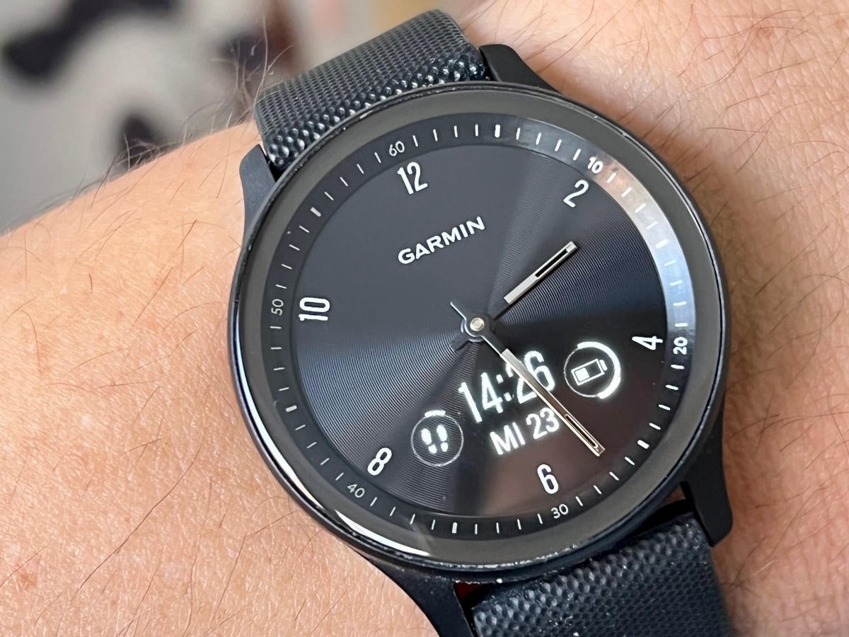 #Garmin Vivomove Sport im Test: Hybrid-Smartwatch mit Hindernissen