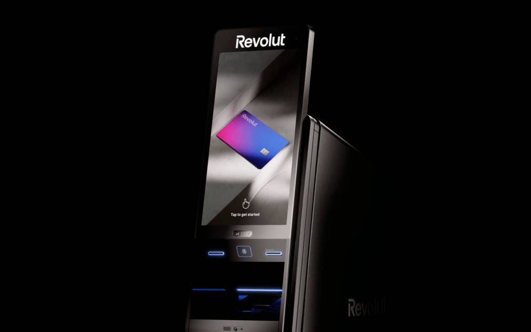Neue Geldautomaten von Revolut