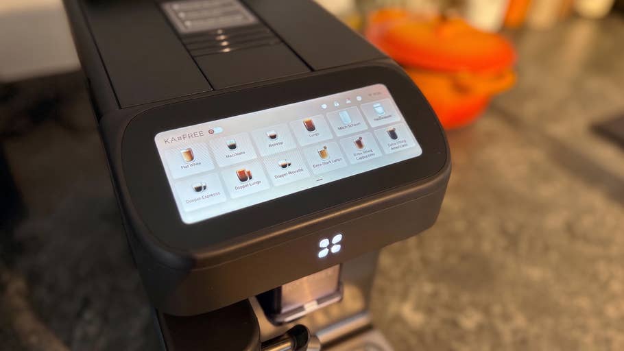 Kaffeemaschinenmenü im Smart Modus Kaffeemaschinenmenü im Smart Modus