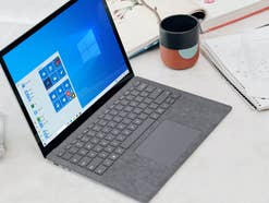 Laptop mit Windows 10