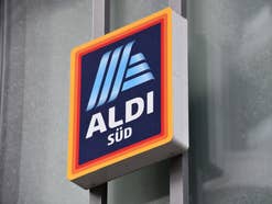 Logo von Aldi Süd an einer Filiale