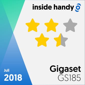 Gigaset GS185 Testsiegel