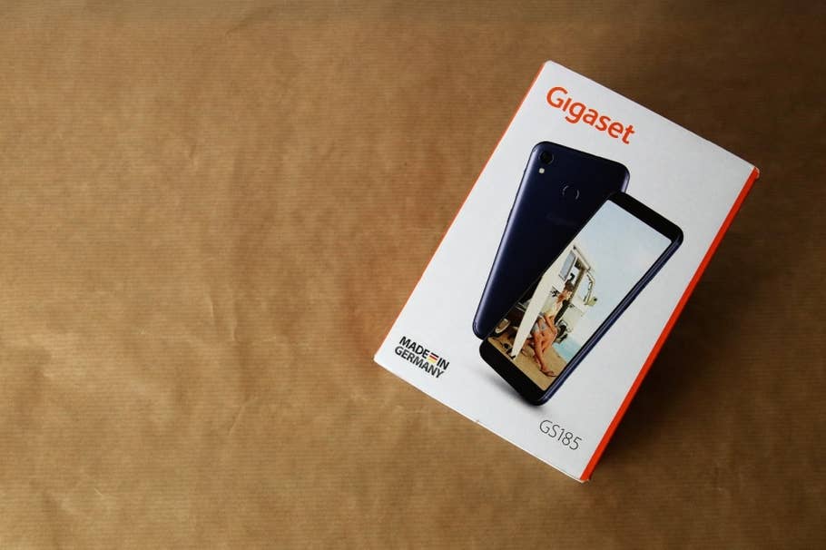 Gigaset GS185 - Unboxing des Smartphones