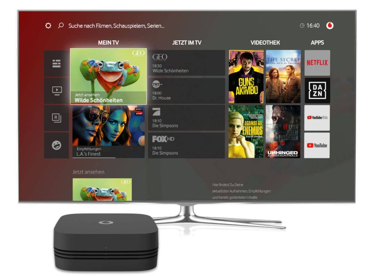 Vodafone Cable Box 2 im Test Erfahrungen mit dem GigaTVReceiver