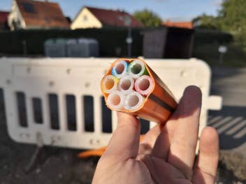 Glasfaser-Leerrohr