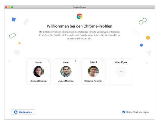 Google Chrome Profile