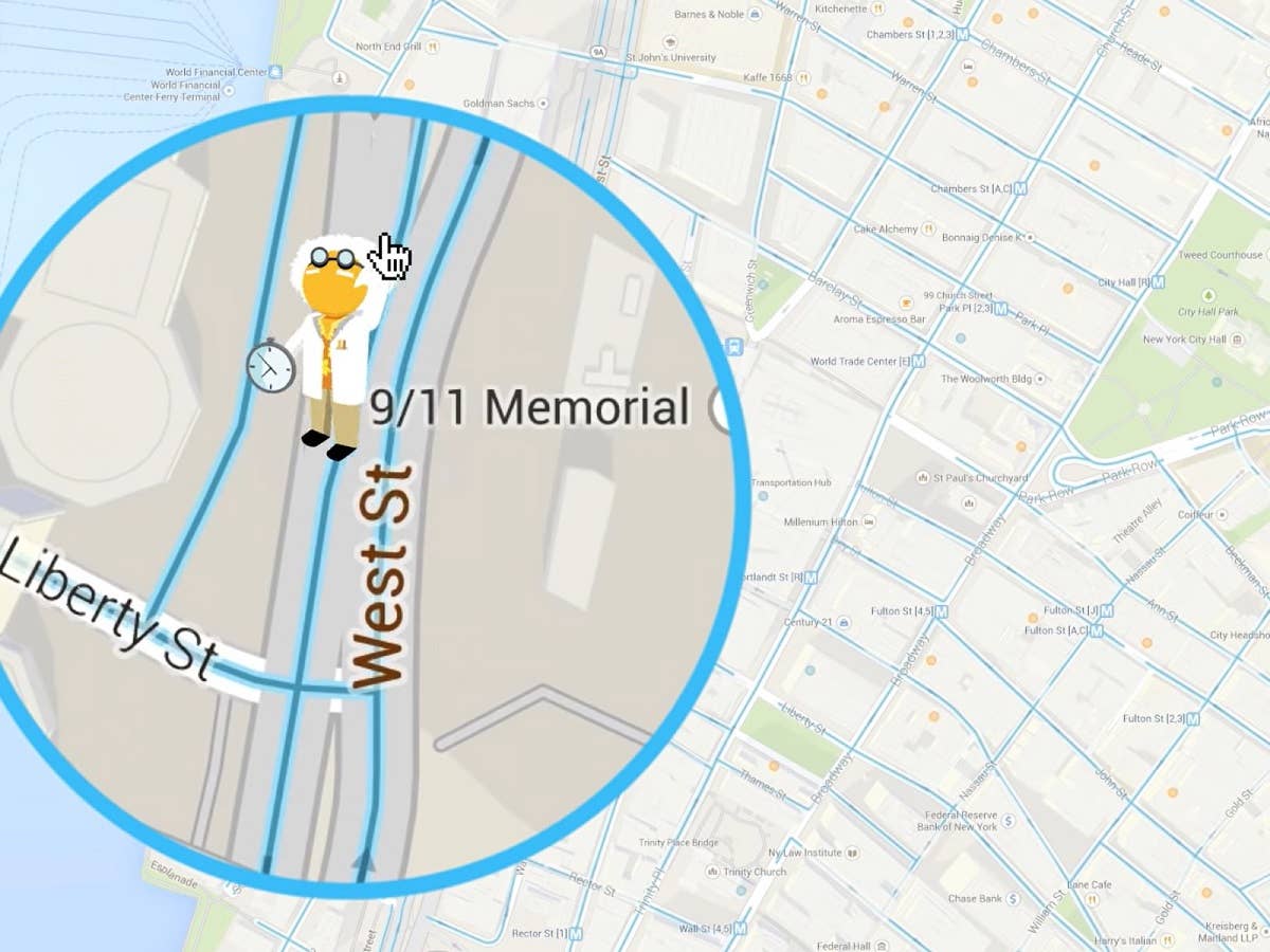 Google Maps Zeitreise-Funktion