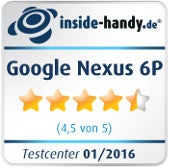 Google Nexus 6P Testsiegel