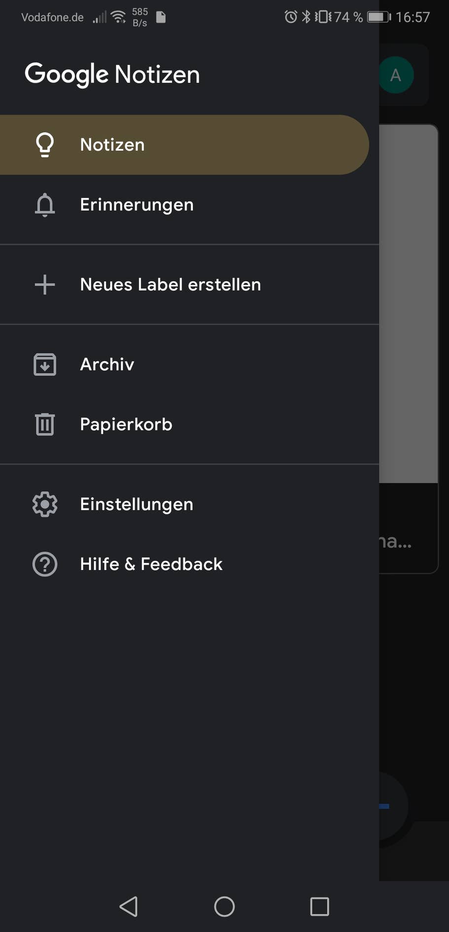 Notizen App