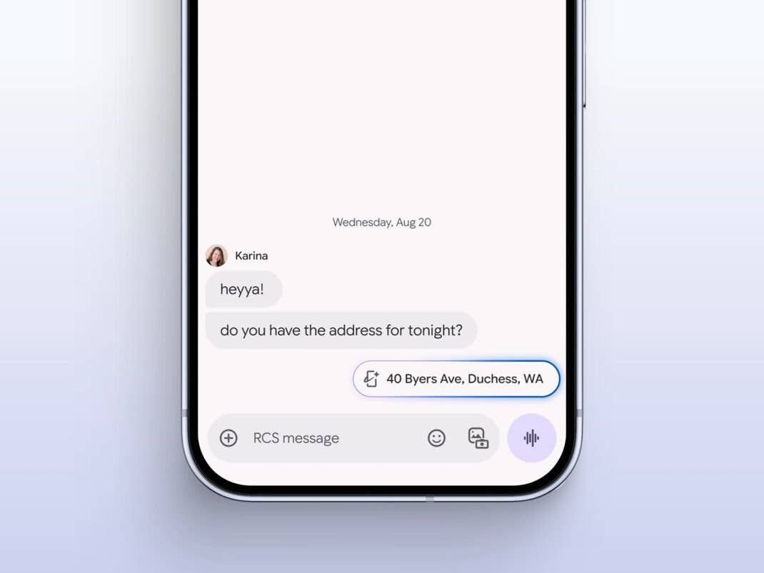Googles Magic Cue auf einem Pixel 10
