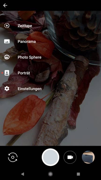 Google Pixel 2 im Test: Die Kamera-App