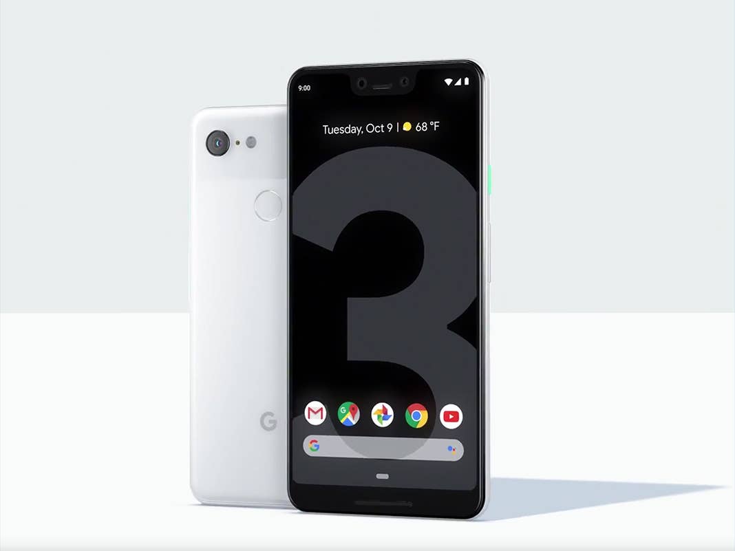 Google Pixel 3 und Pixel 3 XL Rückseite an Rückseite
