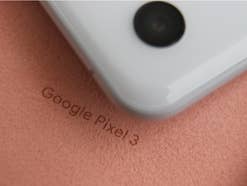 Google Pixel 3 Schriftzug