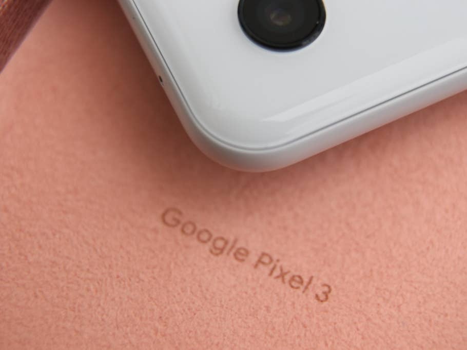 Google Pixel 3 XL Ecke