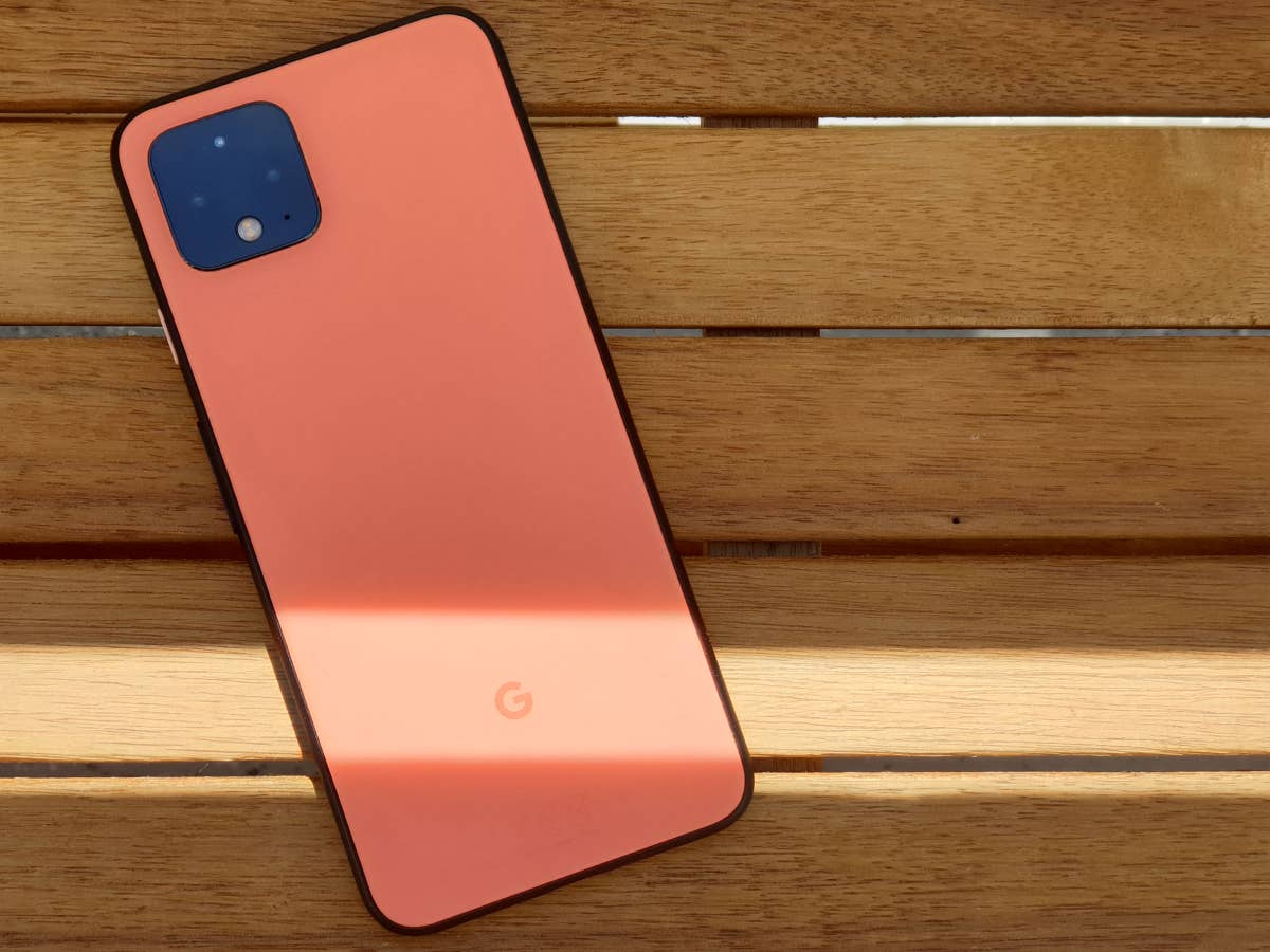 Google Pixel 4 in Orange