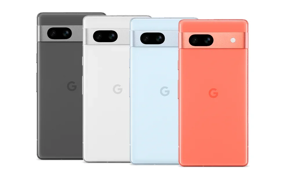 Das neue Google Pixel 7a in allen Farben