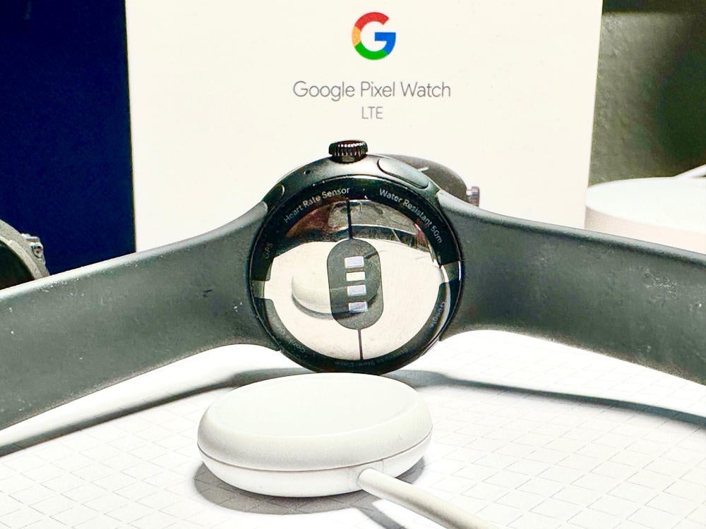 Google Pixel Watch Rückseite