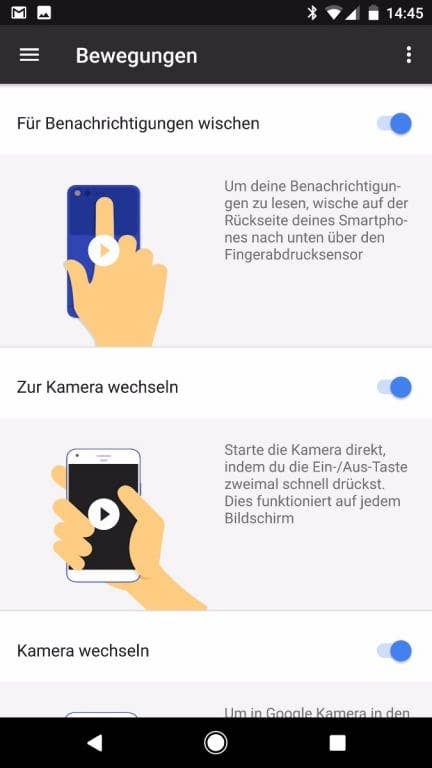 Google Pixel XL: Screenshots