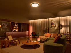 Govee smarte Lampen in einem Wohnzimmer