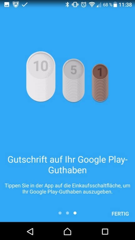 Gratis Play-Store-Guthaben dank Umfrage-App