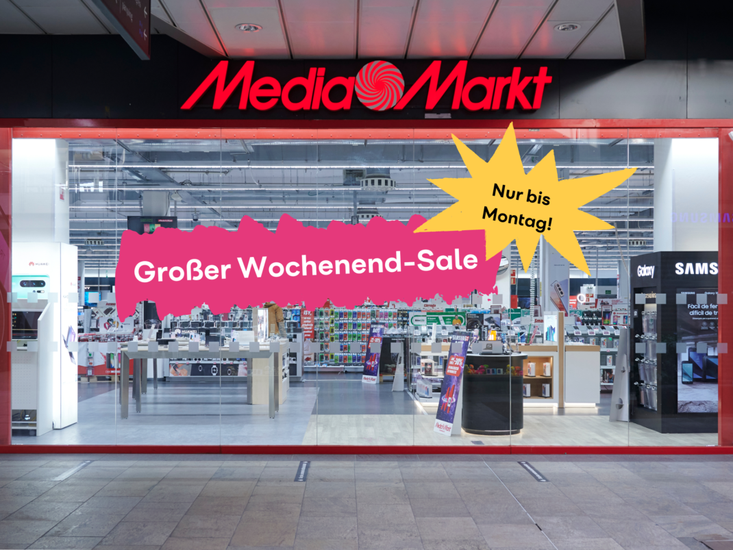 #Nur bis Montag: MediaMarkt startet großen Weekend-Sale