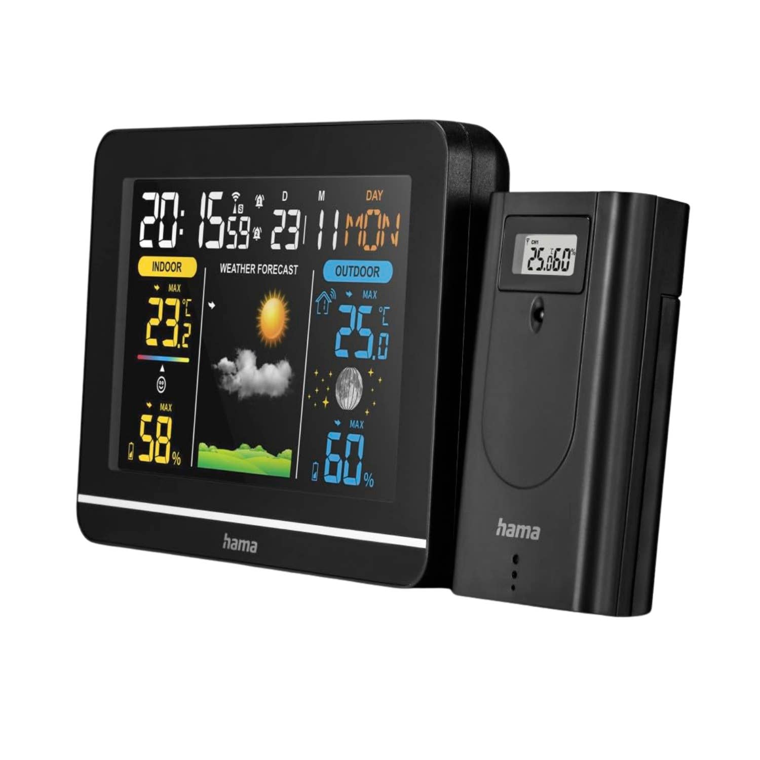 Hama Wetterstation mit Außensensor
