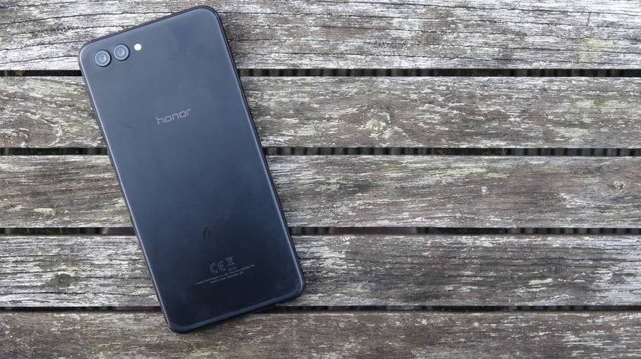 Hands-On-Bilder des Honor View 10 in schwarz