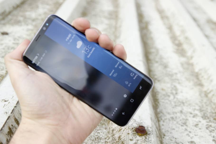 Hands-On-Bilder des Samsung Galaxy S8