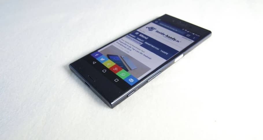 Hands-On-Bilder des Sony Xperia XZ