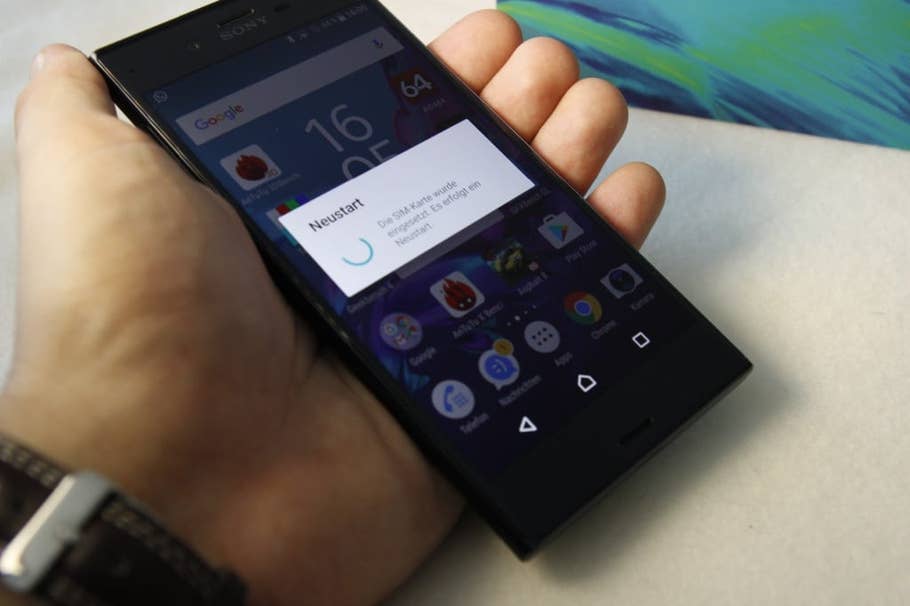 Hands-On-Bilder des Sony Xperia XZ